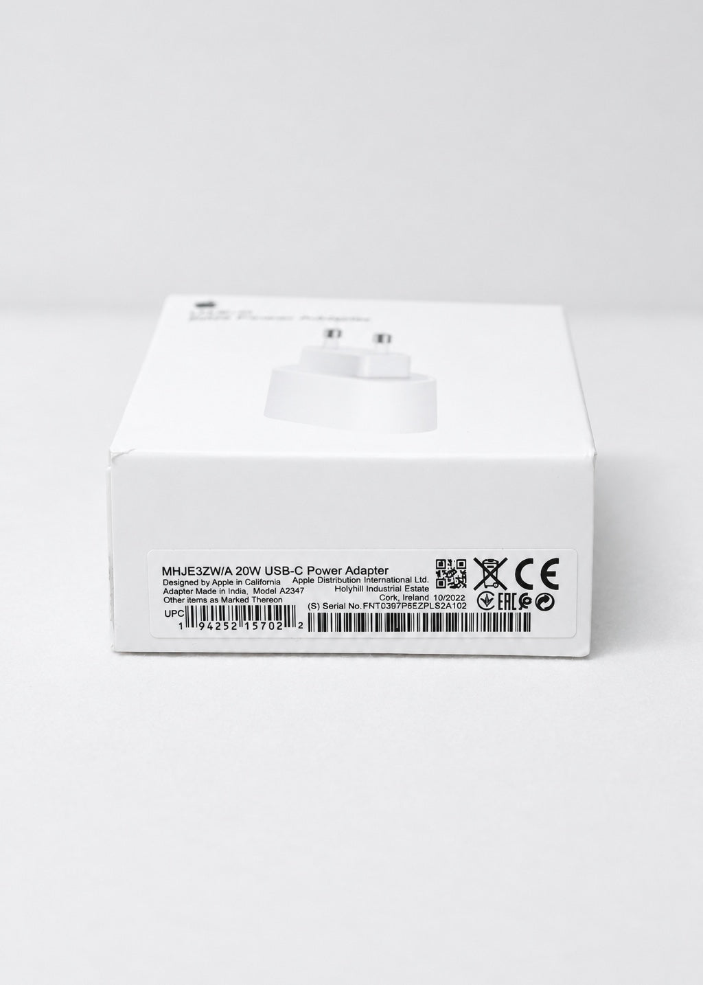 Pack Apple Adaptador USB-C 20W + Cable USB-C 1m