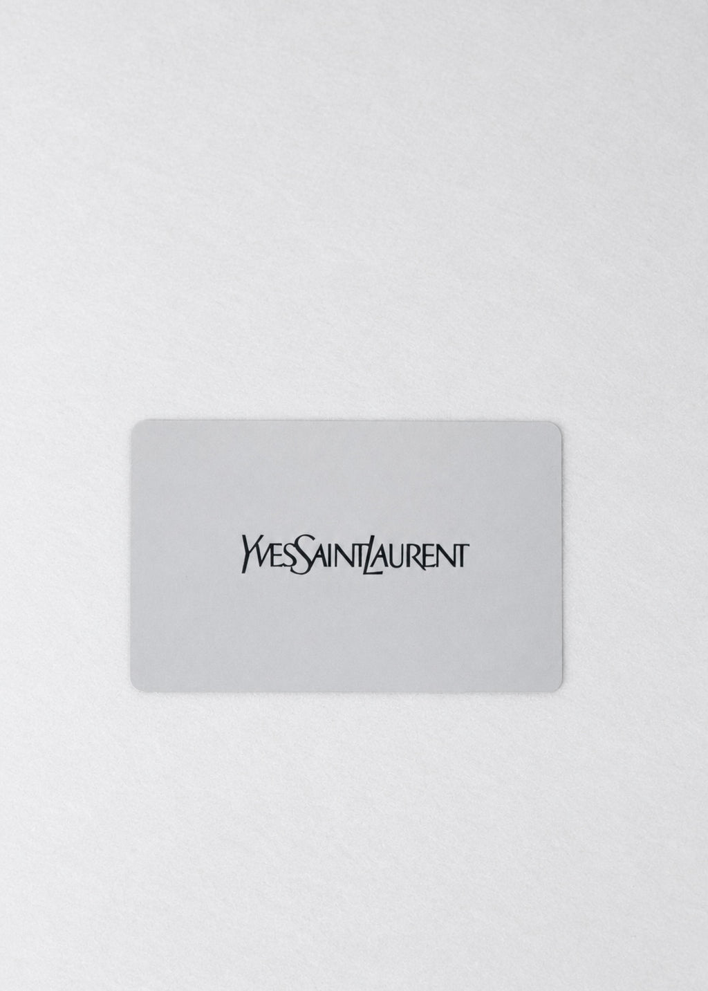 Yves Saint Laurent Cartera Negra Logo Dorado