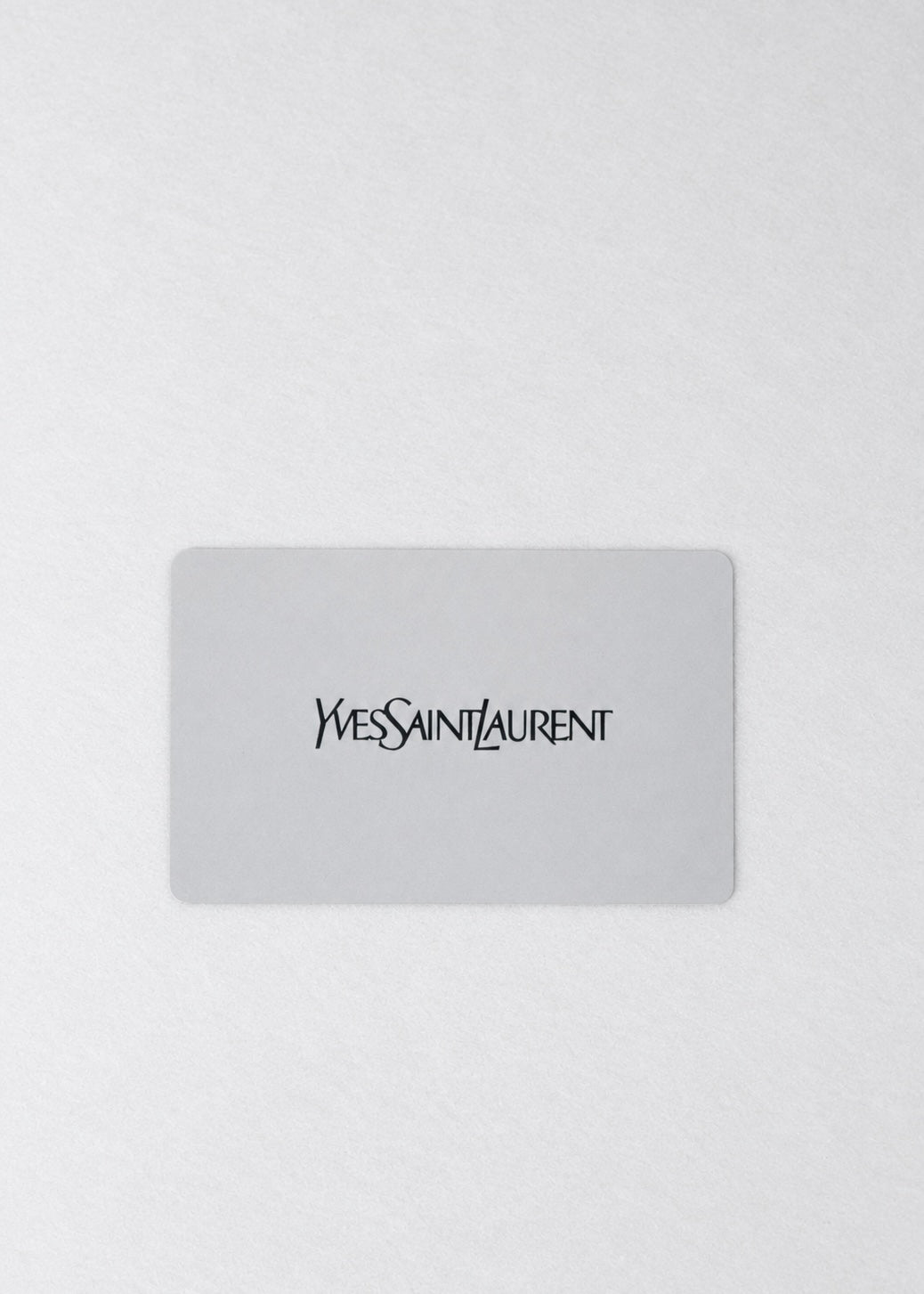 Yves Saint Laurent Cartera Negra Logo Dorado